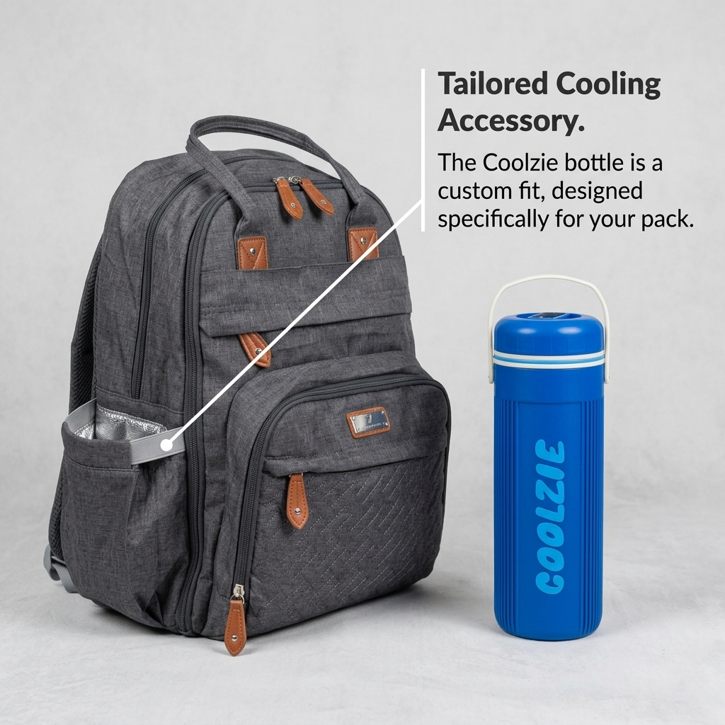 Coolzie | Insulated Bottle Protector & Ice Cream Keeper with Built-In Opener